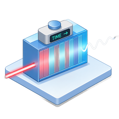 Scientists build first all-optical photonic time crystal