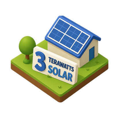 World's solar fleet passes 3 terawatts