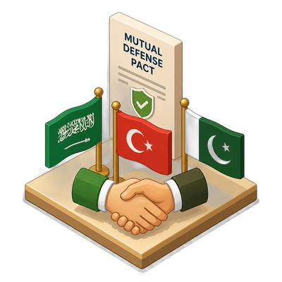 Saudi Arabia, Turkey and Pakistan sign mutual defense pact