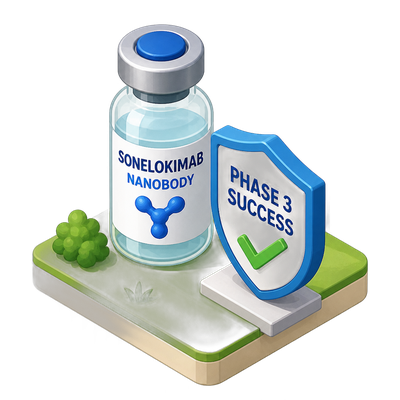 MoonLake's Nanobody drug clears its second Phase 3 test
