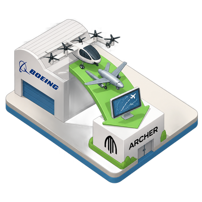 Boeing folds its air-taxi and drone units into Archer Aviation for equity