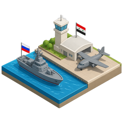 Syria and Russia agree to convert Tartus and Hmeimim bases to joint control