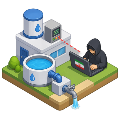 Iran-linked hackers probe US drinking-water systems in multi-state wave