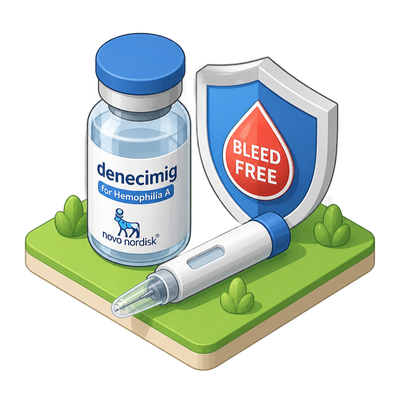 Novo Nordisk advances denecimig toward the hemophilia A market