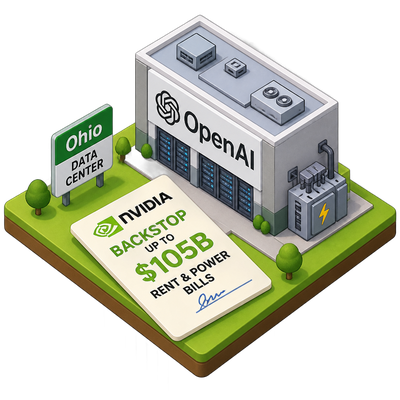 Nvidia backstops OpenAI's bills as AI data-center buildout deepens
