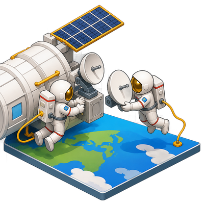 Astronauts keep aging space station running with summer spacewalk series