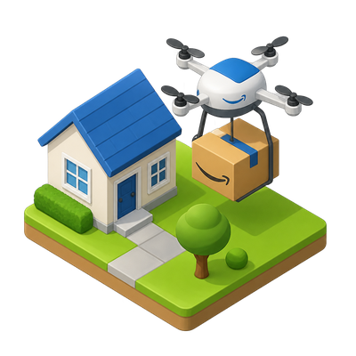 Amazon expands Prime Air drone delivery toward nearly 500 US cities