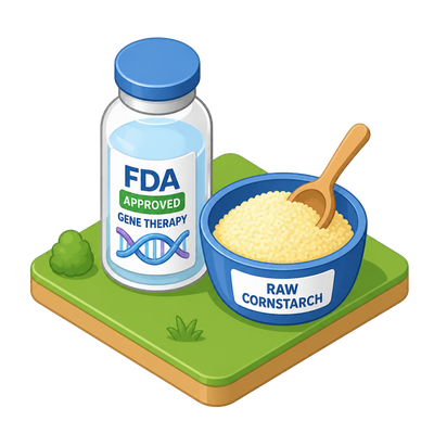 FDA approves first gene therapy for the cause of Glycogen Storage Disease Type Ia