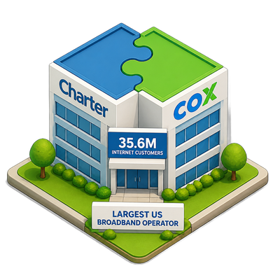 Charter closes $34.5 billion Cox merger to form largest US broadband operator
