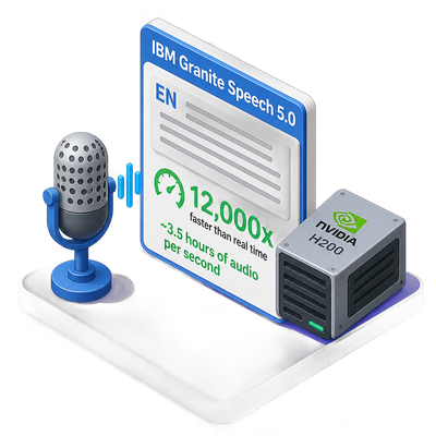 IBM releases Granite Speech 5.0 with record transcription speed