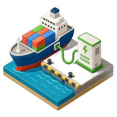 DP World switches on Latin America's first shore power system at Port of Callao