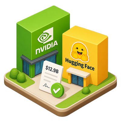 Nvidia agrees to buy Hugging Face