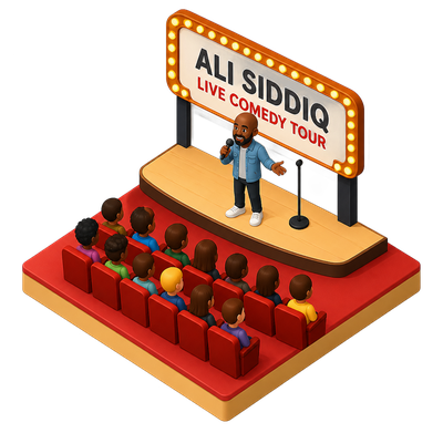 Ali Siddiq brings comedy tour to Grand Rapids' DeVos Performance Hall