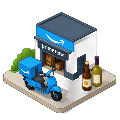 Amazon Now secures Texas liquor license as 30-minute delivery expands