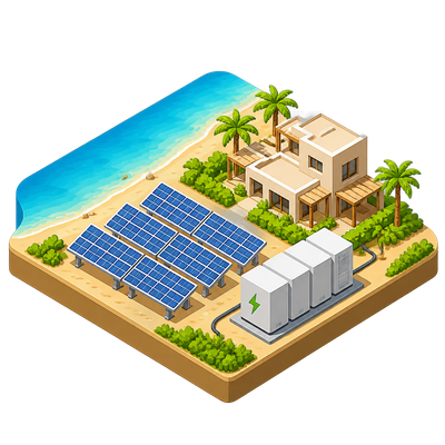 World's largest solar-storage microgrid reaches full commercial operation in Saudi Arabia