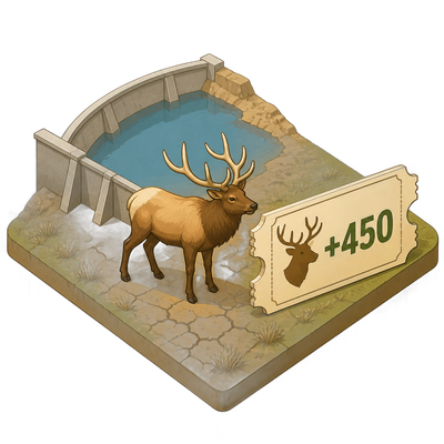 Utah adds 450 elk hunting permits as drought strains herds