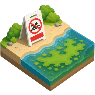 Harmful algal bloom prompts advisory at Crystal Lake public beach