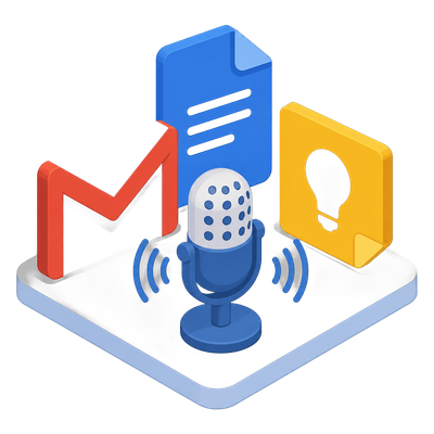 Google brings voice AI to Gmail, Docs, and Keep
