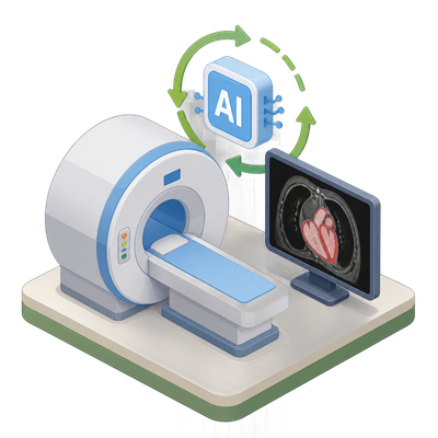 FDA clears cardiac MRI AI with self-update built in