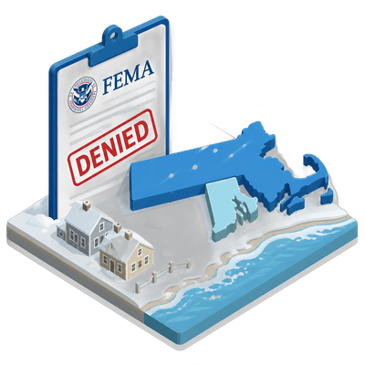 FEMA denies Massachusetts and Rhode Island blizzard aid appeals