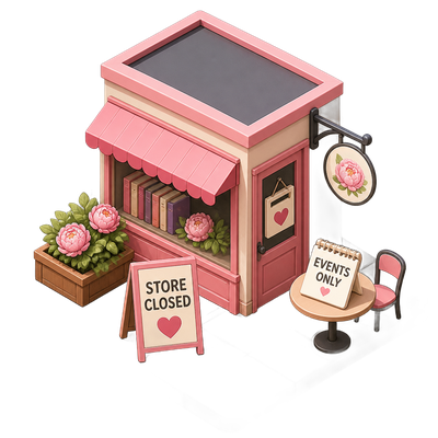 Grand Rapids romance bookstore closes storefront, shifts to events-only model