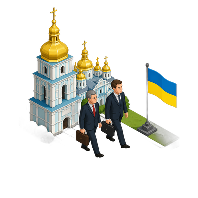 US envoys make first Kyiv visit after Moscow talks in renewed Ukraine peace push