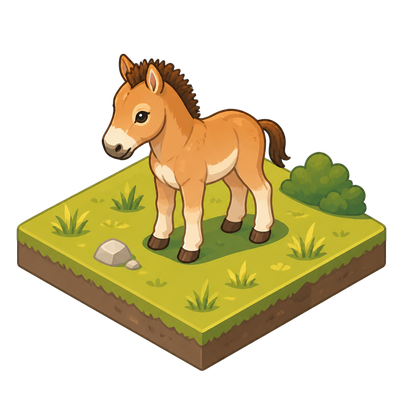 Kazakhstan's first wild-born Przewalski's horse foal in 200 years