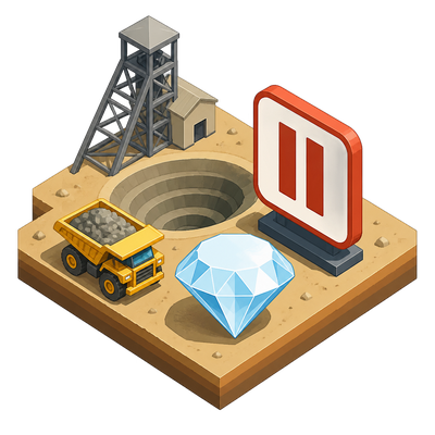 De Beers pauses South Africa's largest diamond mine as lab-grown gems reset the market