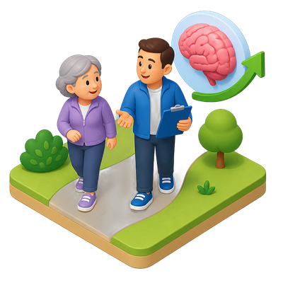 Coached lifestyle programs improve dementia-risk cognition more than advice alone