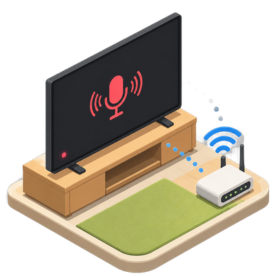 Investigation finds LG smart TVs record audio and scan home networks while off