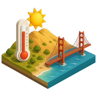 Bay Area faces three-day heat wave with inland highs near 105