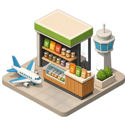 Diversity Food Brands licensed for food retail at Minneapolis-Saint Paul airport