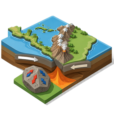 Study finds Americas' tectonic collision happened earlier than thought