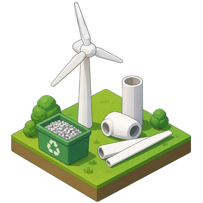 Scotland's first commercial wind farm recycled 99.9% of its decommissioned turbines