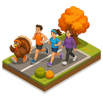 GRPS Turkey Trot adds 10K and 1-mile walk for 2026