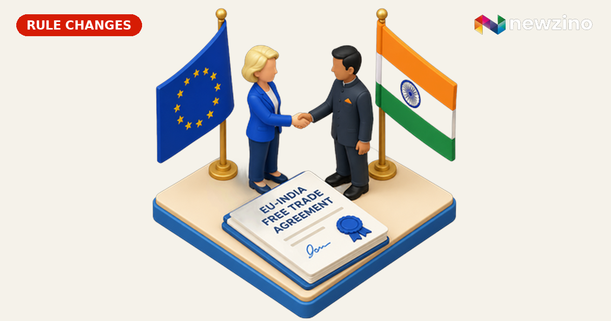 The EU-India free trade deal: racing toward a January finish - Newzino