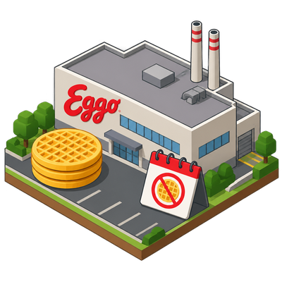 San Jose Eggo plant, birthplace of the frozen waffle, to close
