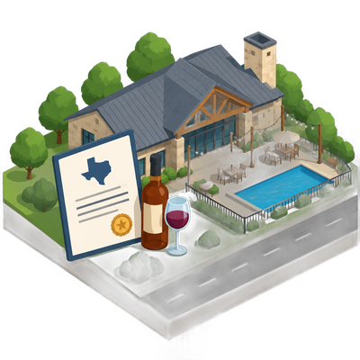 Paradise Hill Country Resort LLC takes first step toward opening with Texas liquor license
