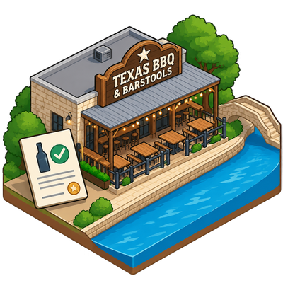 Texas BBQ & Barstools gets River Walk liquor license