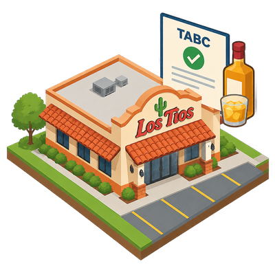 Los Tios chain secures Texas liquor license for Beechnut Street location
