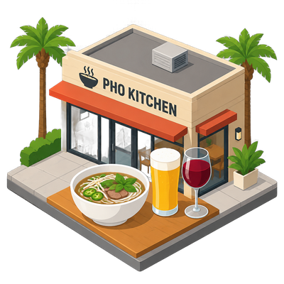 San Diego pho restaurant gains beer and wine license