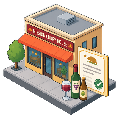 Mission Curry House secures beer and wine license at 2434 Mission Street