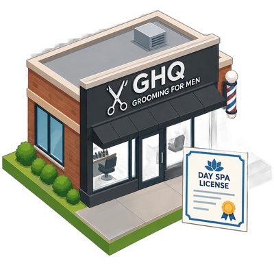 Virginia Beach barbershop GHQ Grooming for Men secures day spa license