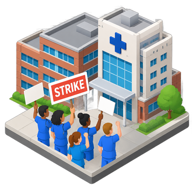 Boston Medical Center nurses vote to authorize three-day strike