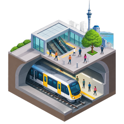 Auckland's City Rail Link opens after a century of proposals
