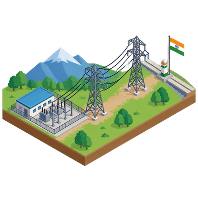 Nepal completes 18-km cross-border power line under MCC compact