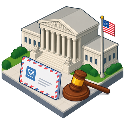 Supreme Court rejects Trump mail ballot restrictions for midterms