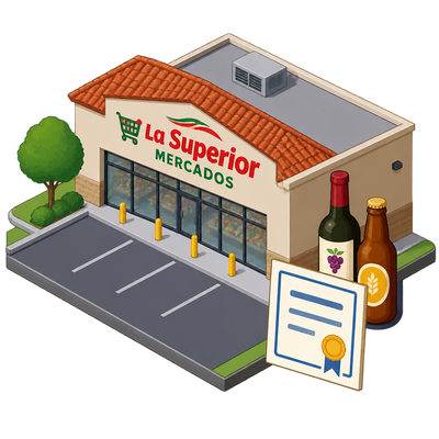 La Superior Mercados receives liquor license for Northgate Blvd store