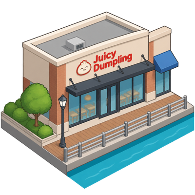 Juicy Dumpling opens at Charlotte's University City boardwalk