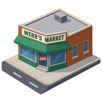 Louisville’s Webb’s Market appears to have closed after decades